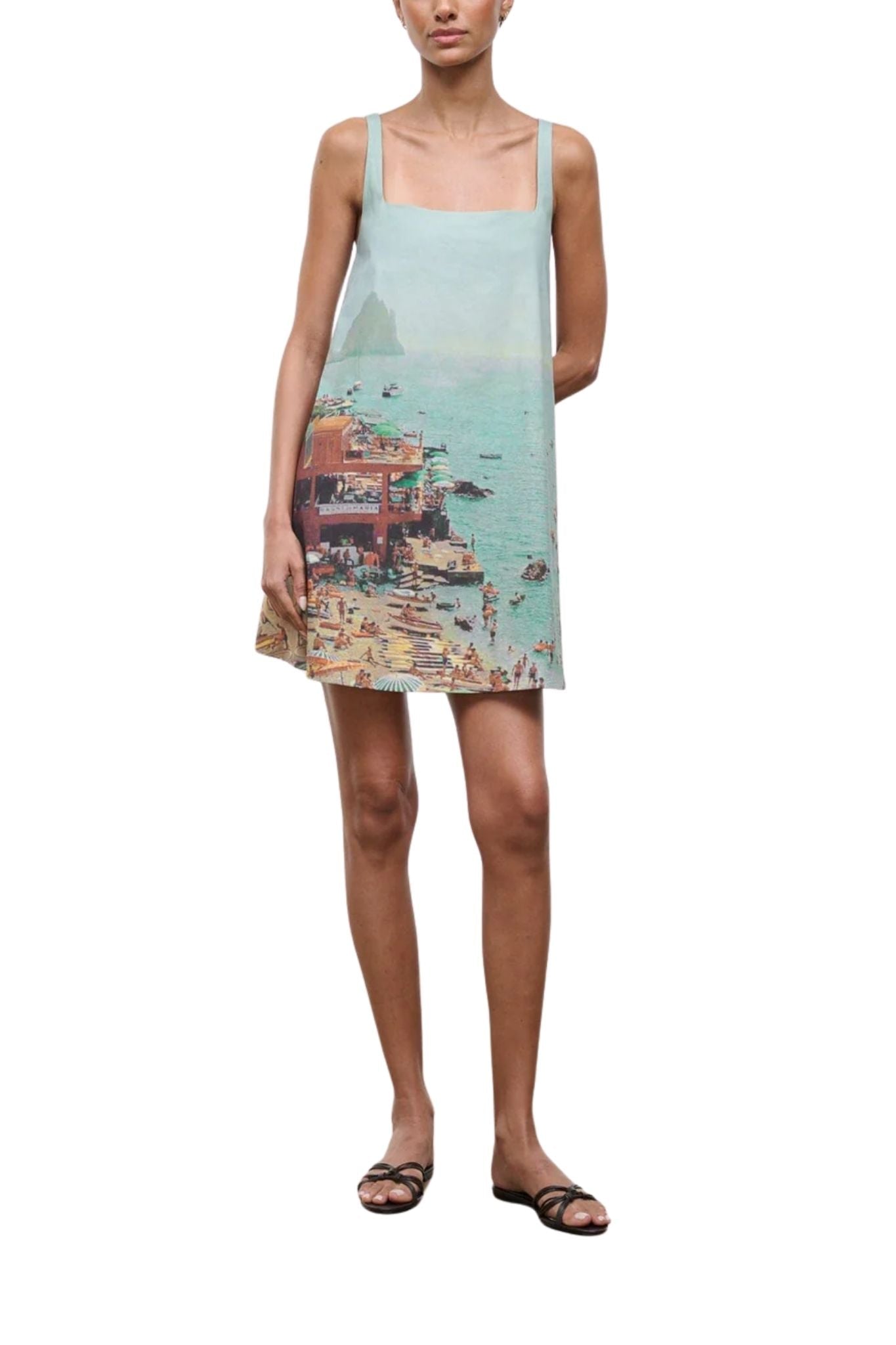 Staud Brio Dress - Vermillion