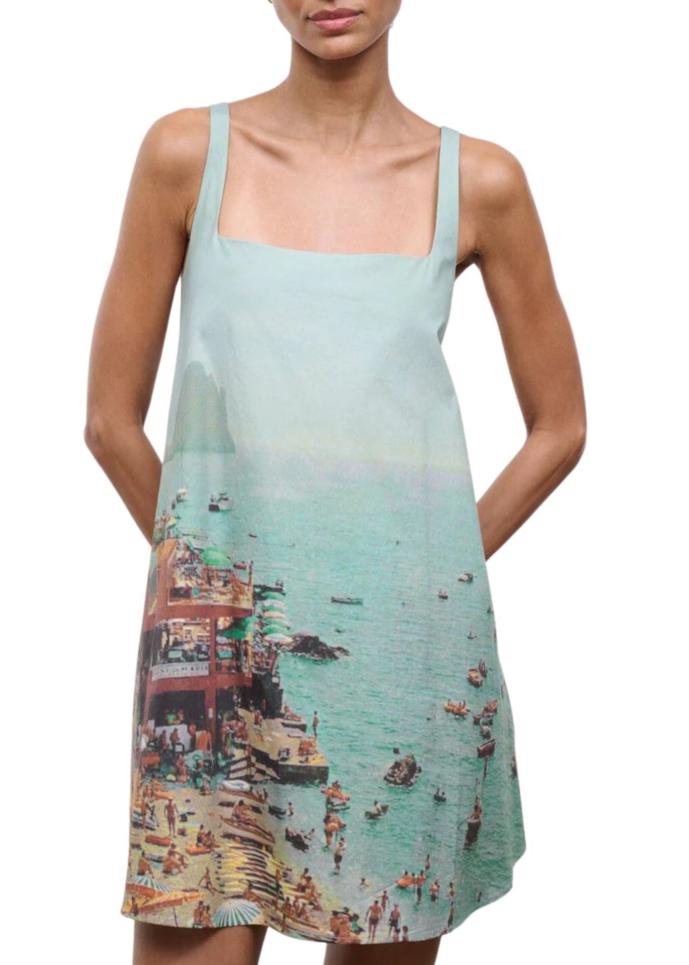 Staud Brio Dress - Vermillion