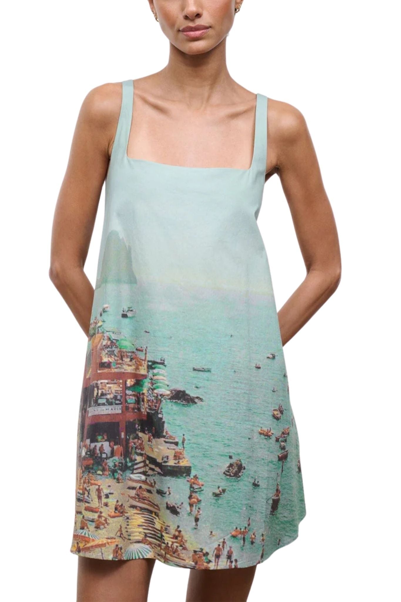 Staud Brio Dress - Vermillion
