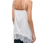 Staud Chloe Silk Cami - Vermillion