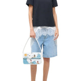 Staud Chloe Silk Cami - Vermillion