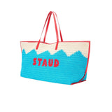Staud Christos Large Tote - Vermillion