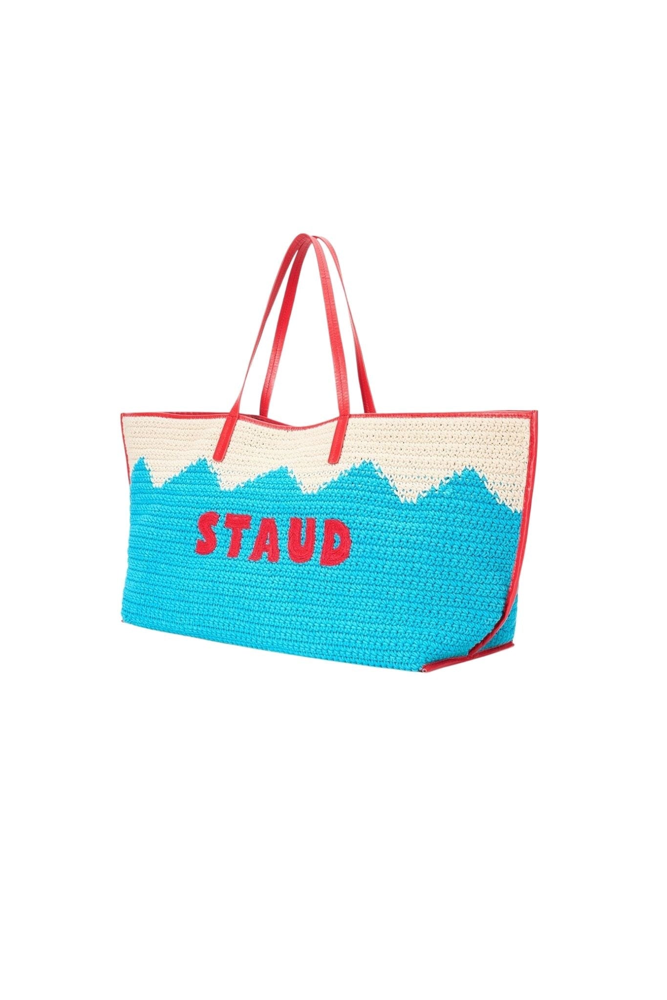 Staud Christos Large Tote - Vermillion