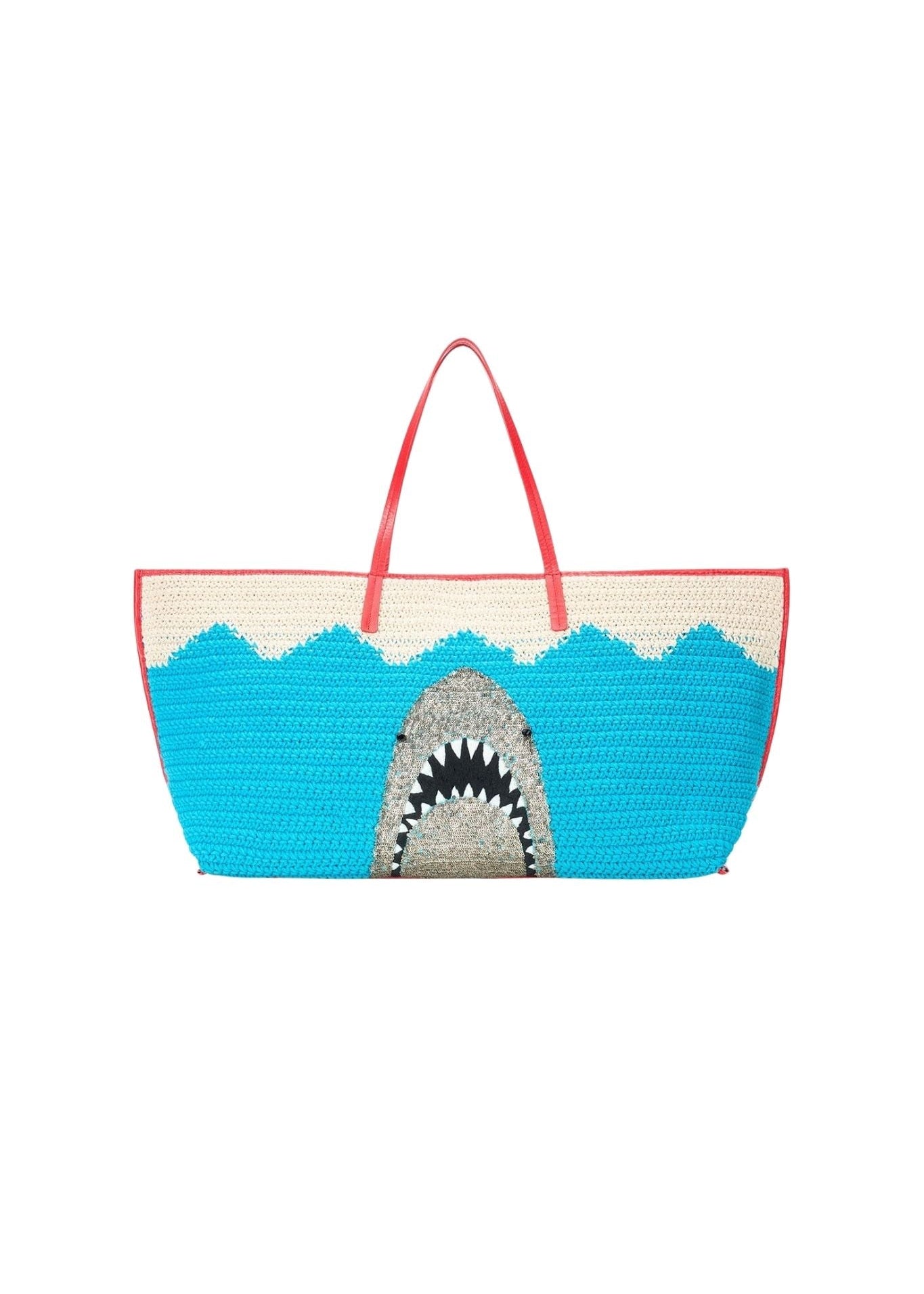 Staud Christos Large Tote - Vermillion