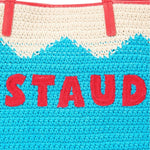 Staud Christos Large Tote - Vermillion