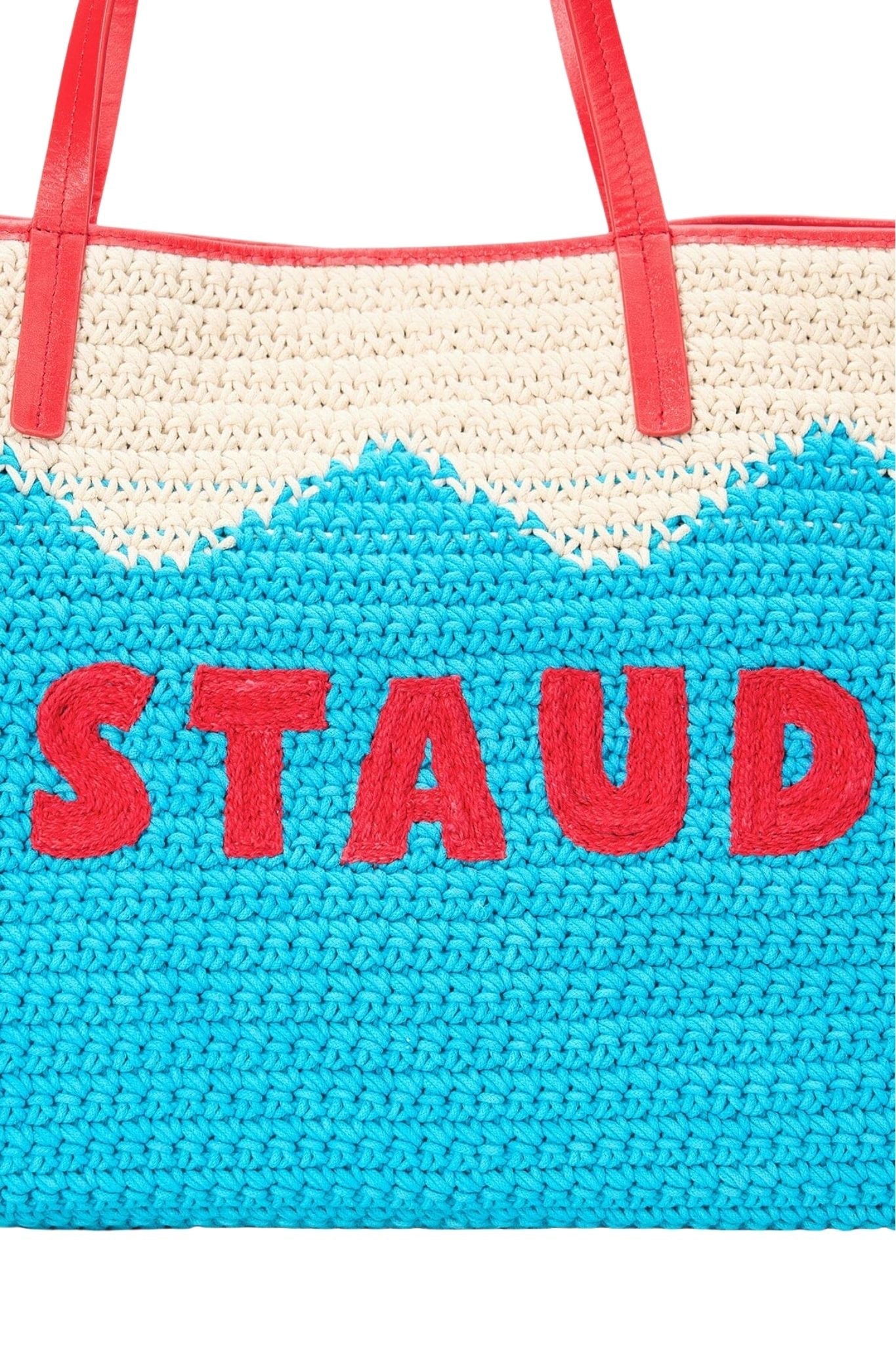 Staud Christos Large Tote - Vermillion