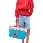 Staud Christos Large Tote - Vermillion