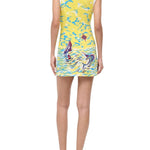 Staud Como Dress - Vermillion