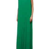 Staud Dalia Silk Dress - Vermillion