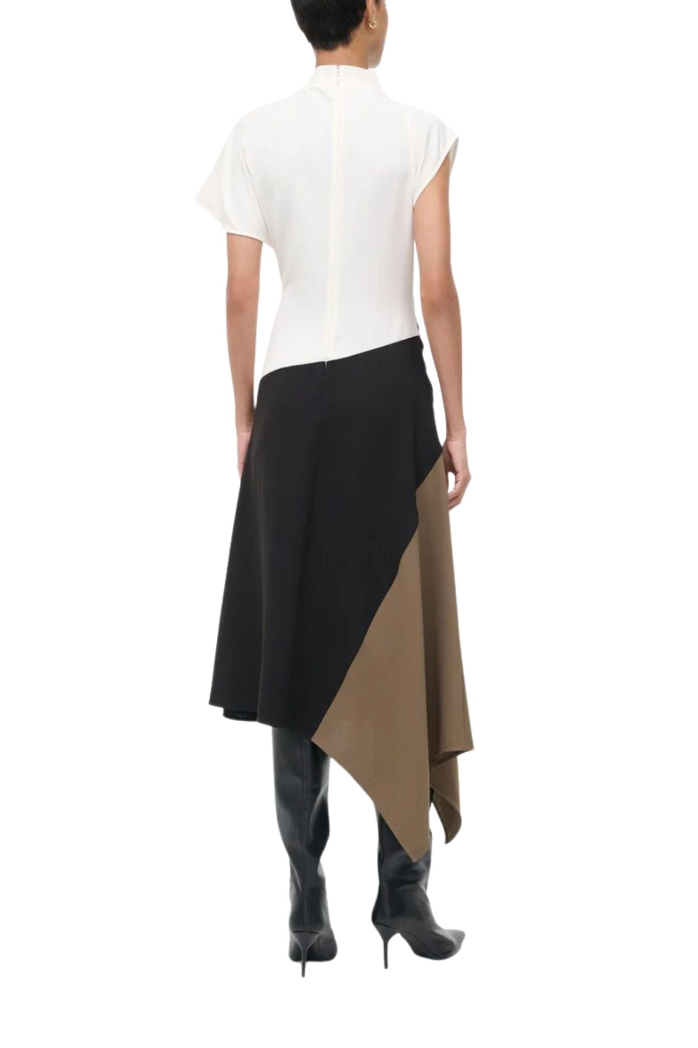 Staud Davina Dress - Vermillion