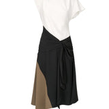 Staud Davina Dress - Vermillion