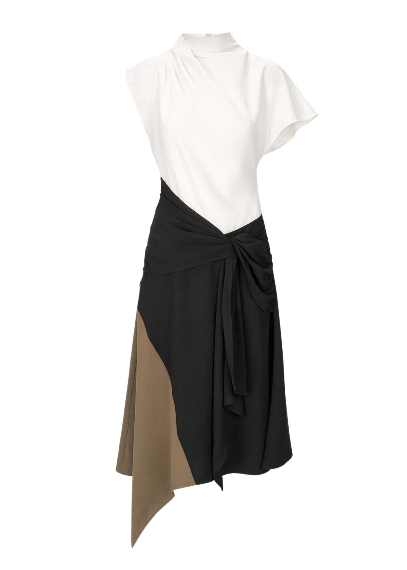 Staud Davina Dress - Vermillion