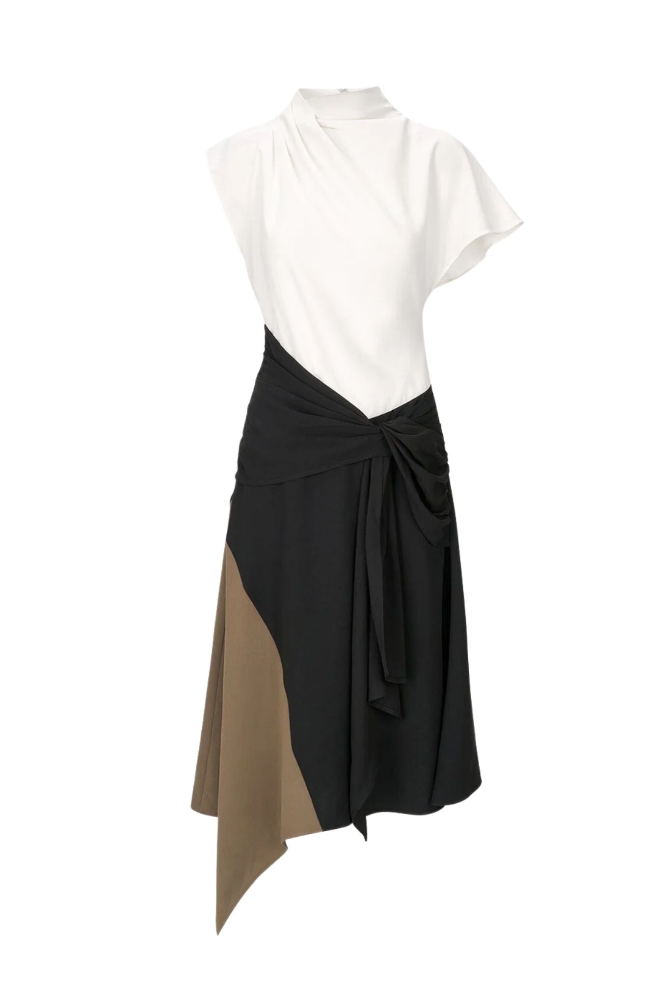 Staud Davina Dress - Vermillion