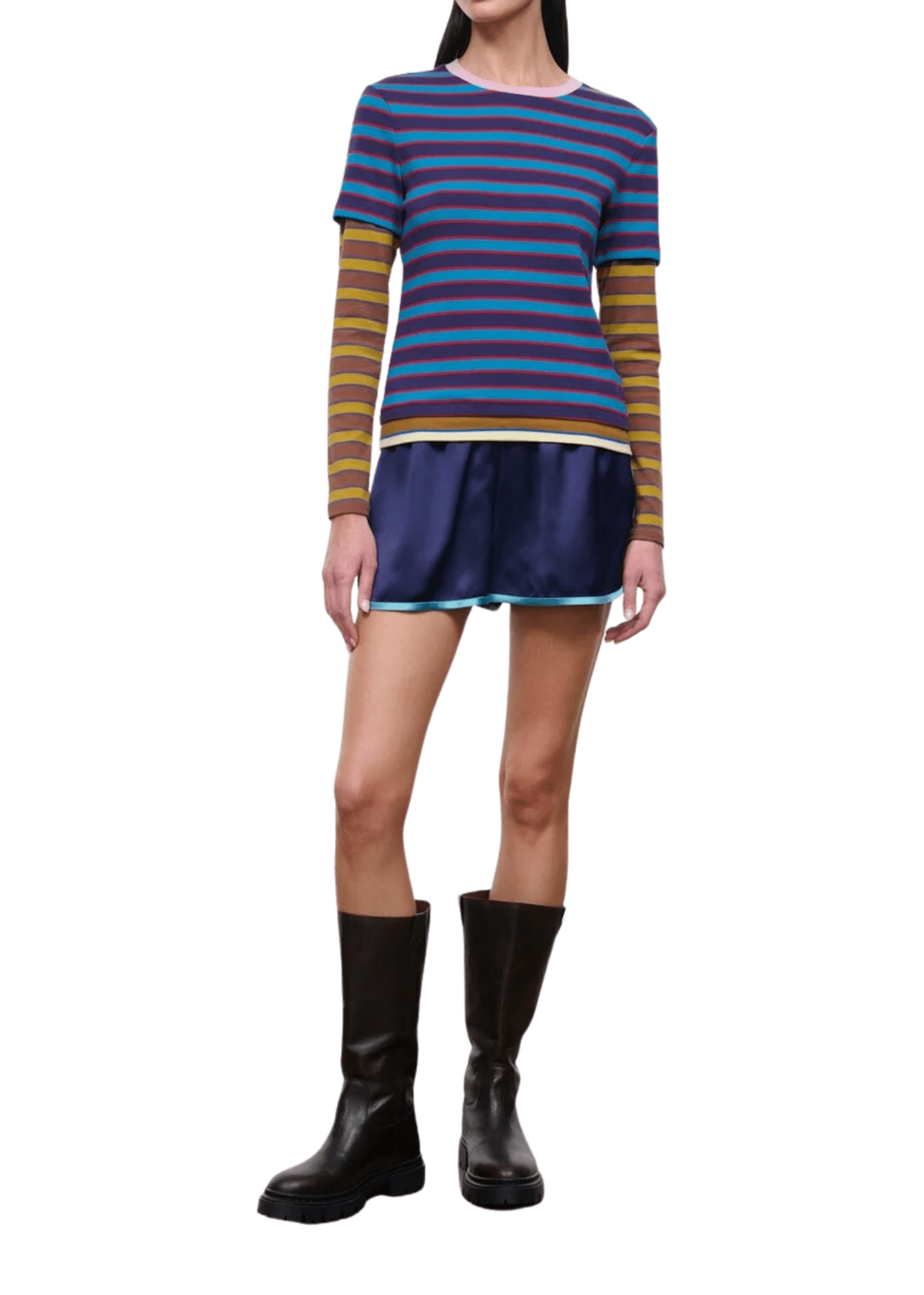 Staud Dillon Tee - Vermillion