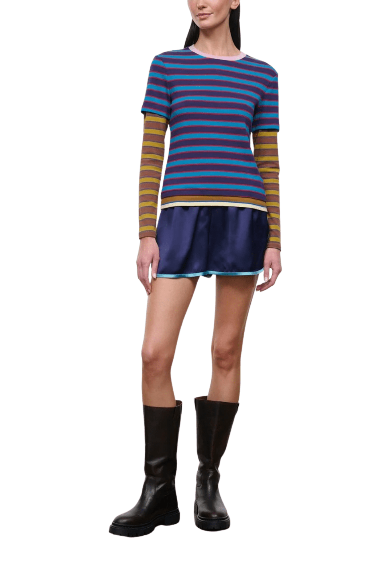 Staud Dillon Tee - Vermillion