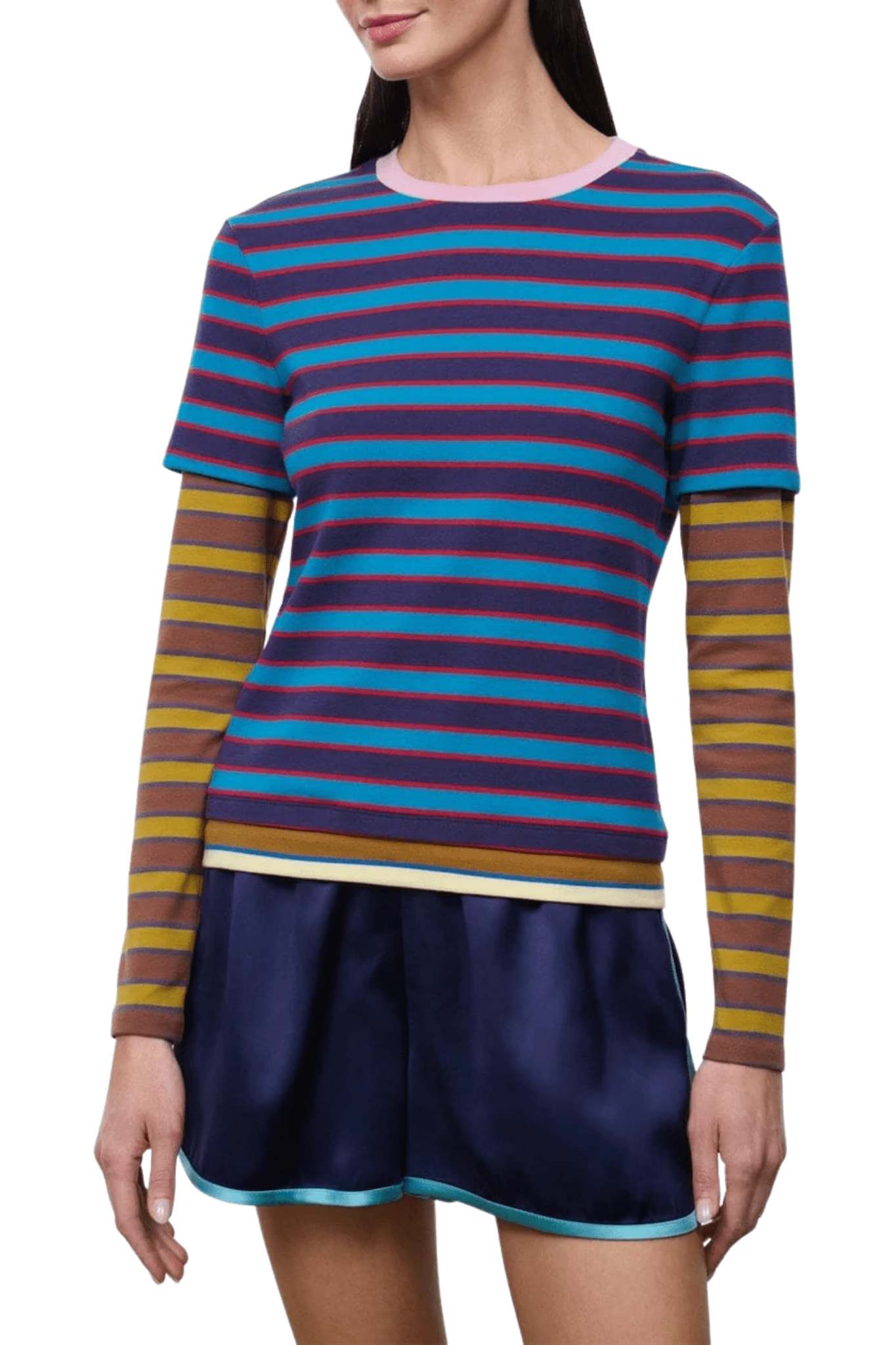 Staud Dillon Tee - Vermillion