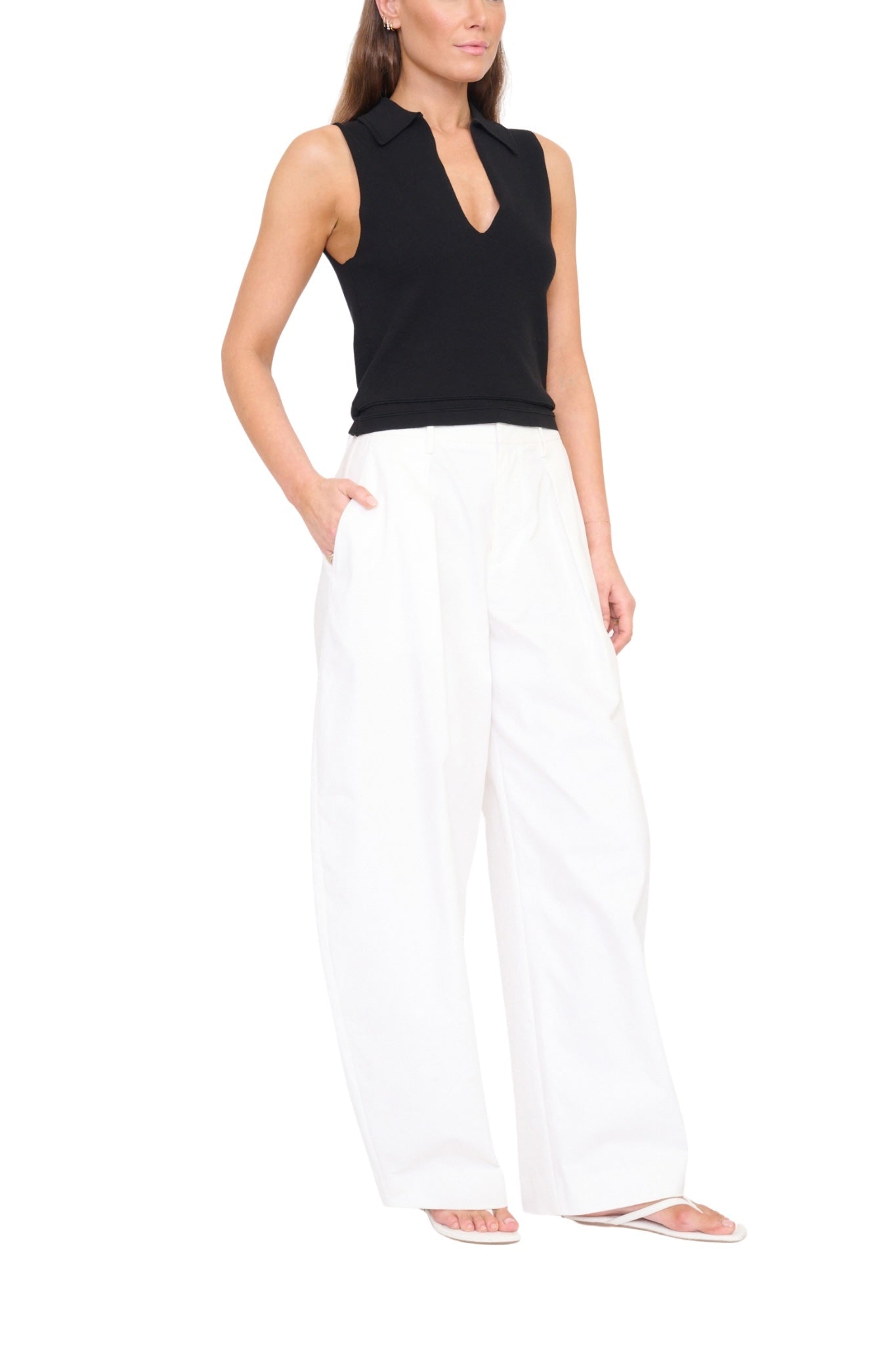 Staud Elias Pant - Vermillion