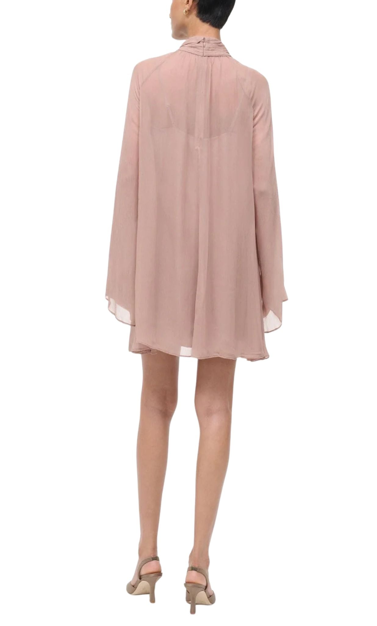 Staud Esther Mini Dress - Vermillion