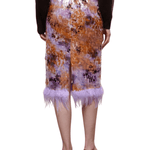 Staud Fen Skirt - Vermillion
