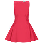 Staud Gwen Mini Dress - Vermillion