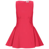 Staud Gwen Mini Dress - Vermillion