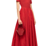 Staud Hopper Dress - Vermillion