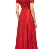 Staud Hopper Dress - Vermillion