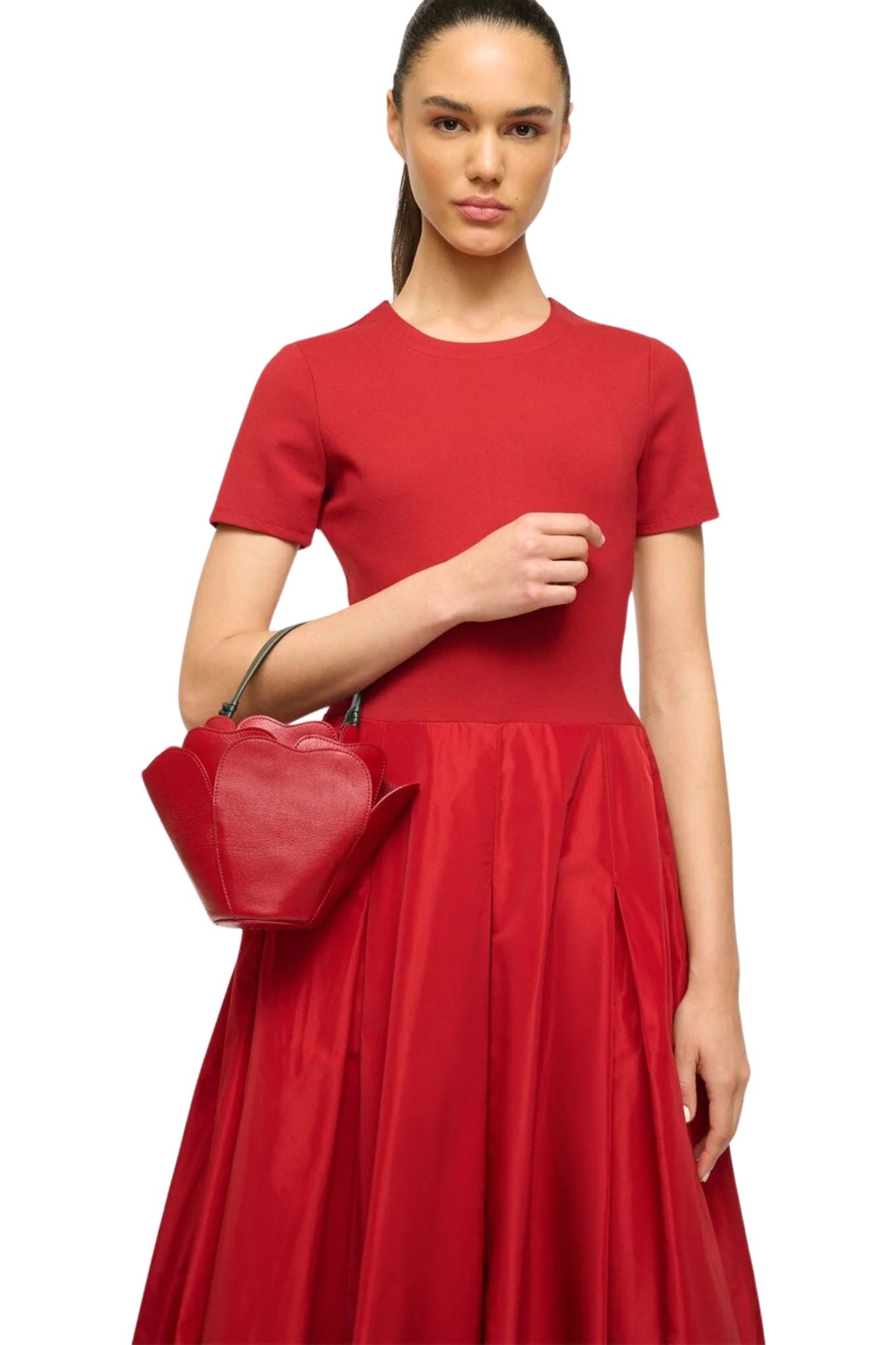 Staud Juliet Bag Rouge - Vermillion