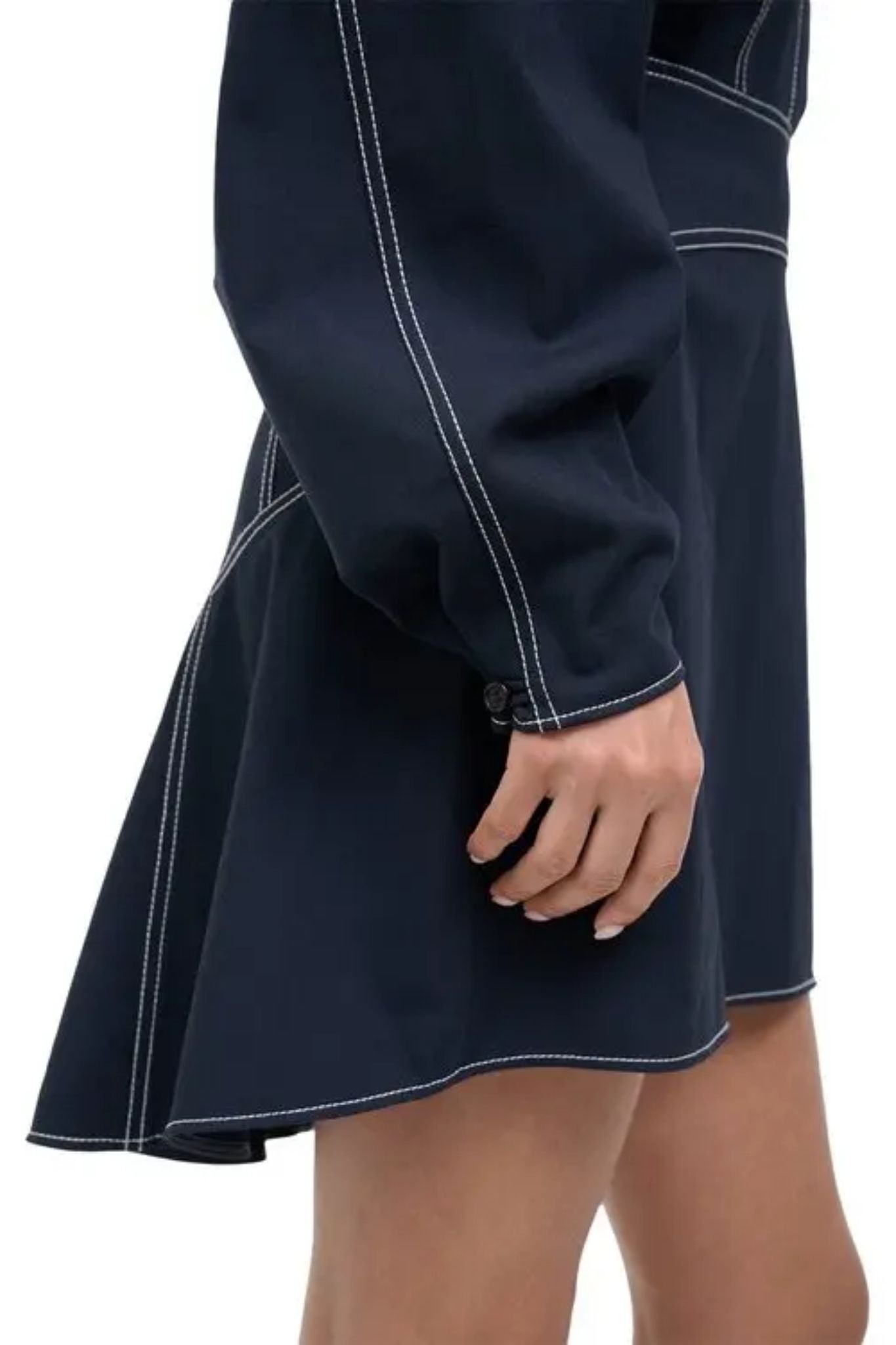 Staud Kiln Dress - Vermillion