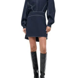 Staud Kiln Dress - Vermillion