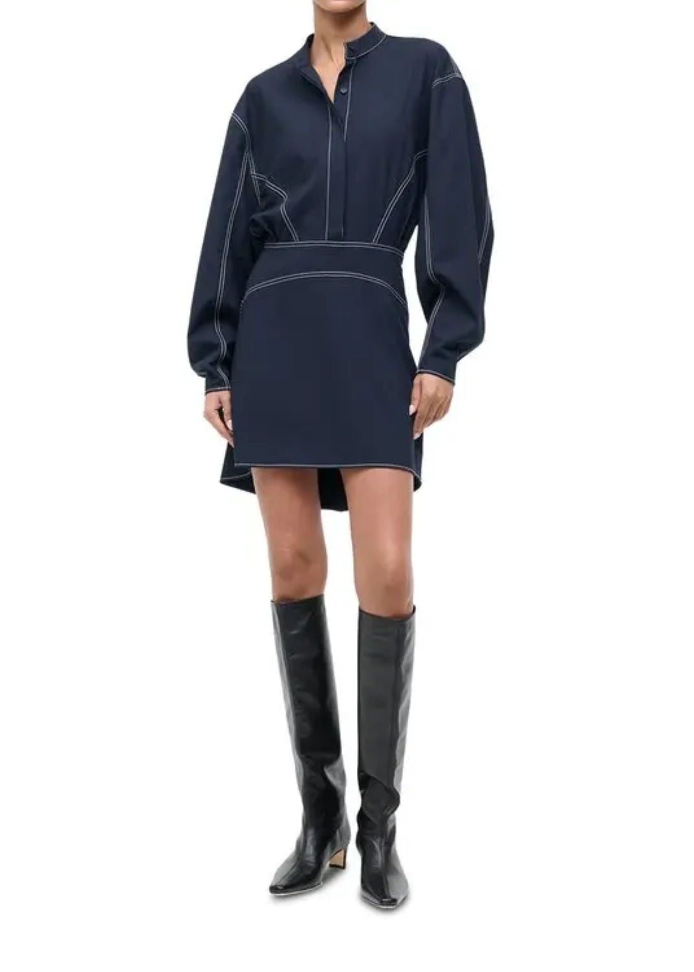 Staud Kiln Dress - Vermillion