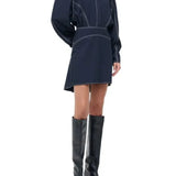 Staud Kiln Dress - Vermillion