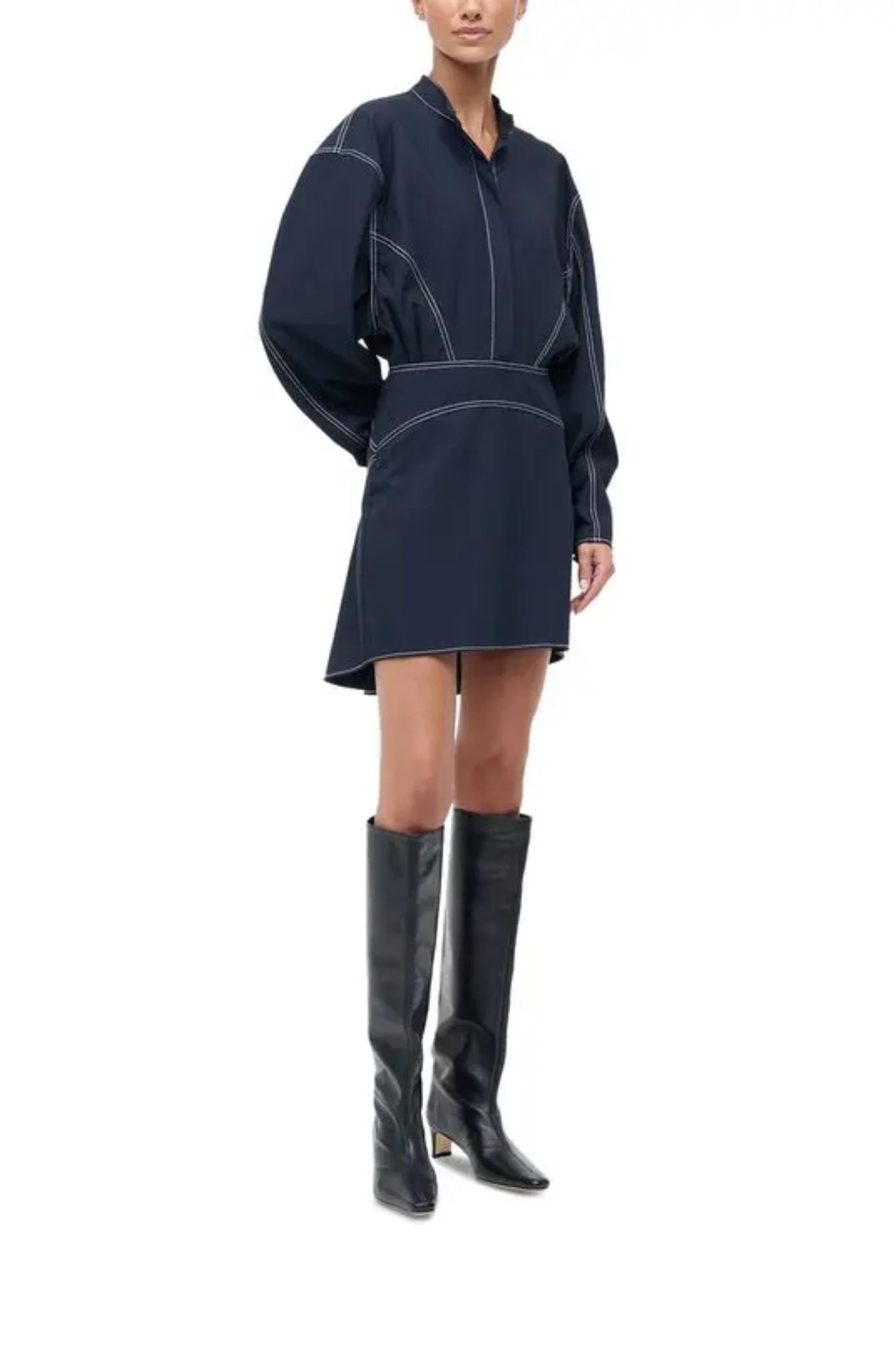 Staud Kiln Dress - Vermillion