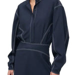 Staud Kiln Dress - Vermillion