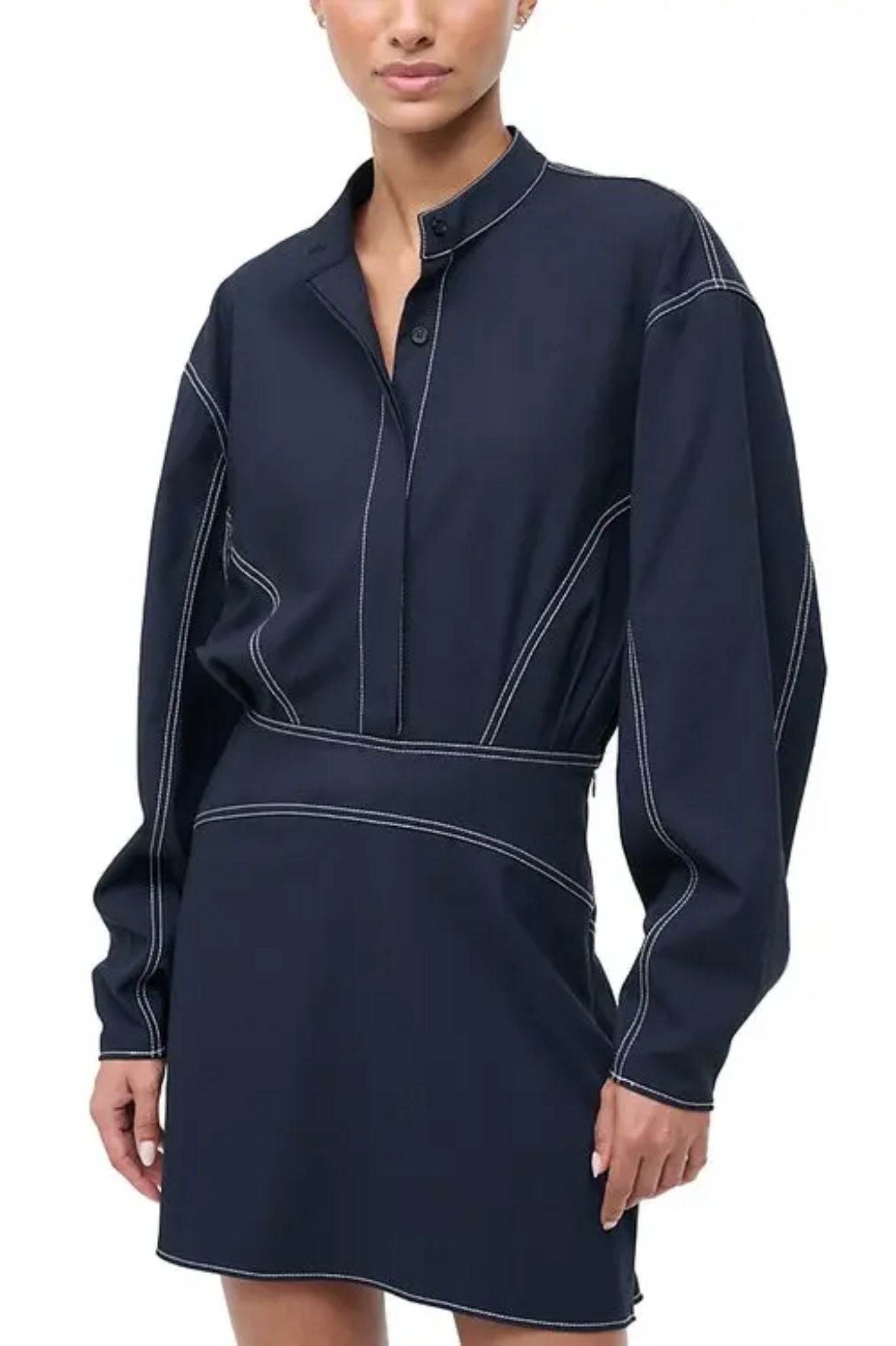 Staud Kiln Dress - Vermillion