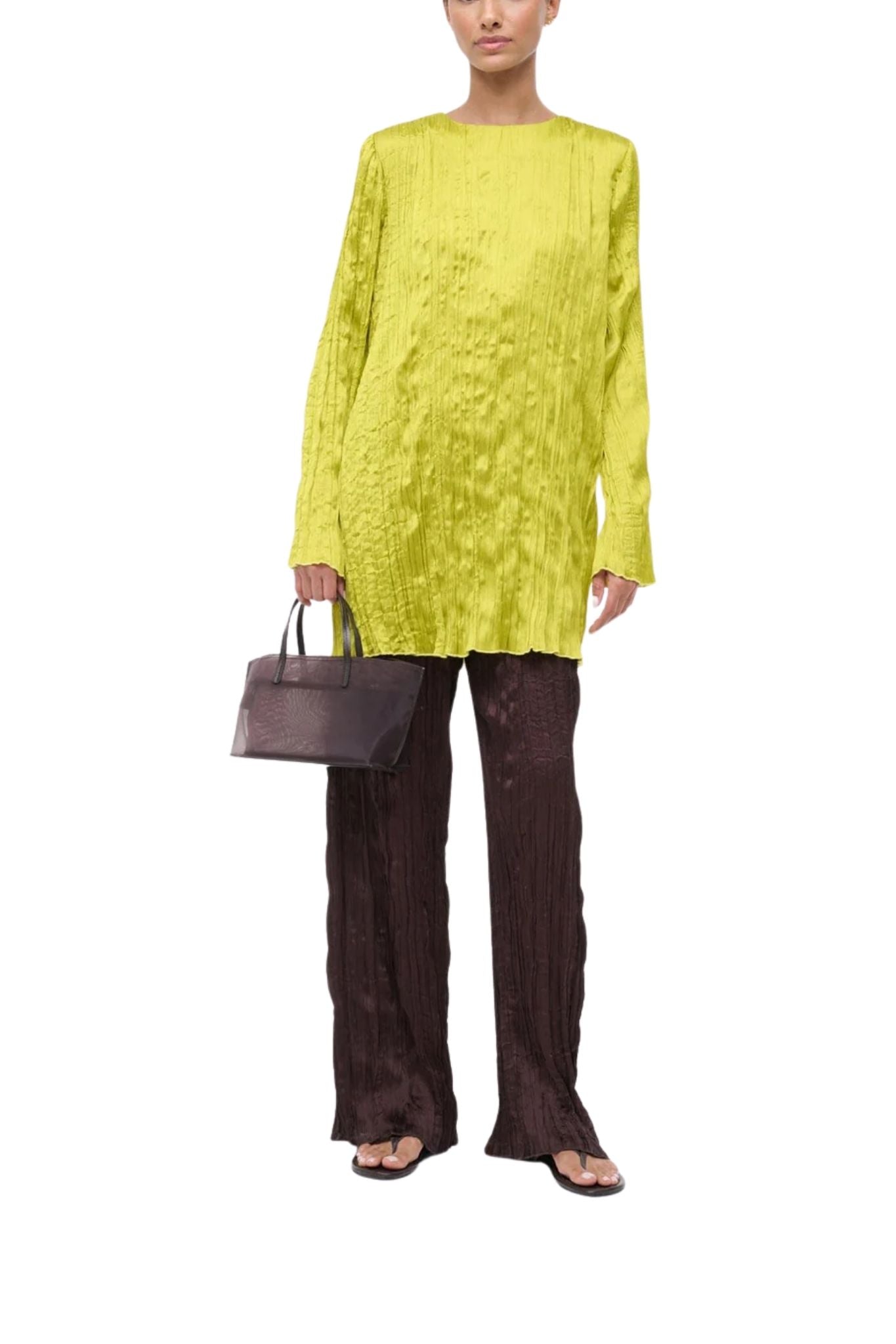 Staud Kona Dress - Vermillion