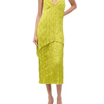 Staud Laurie Dress - Vermillion