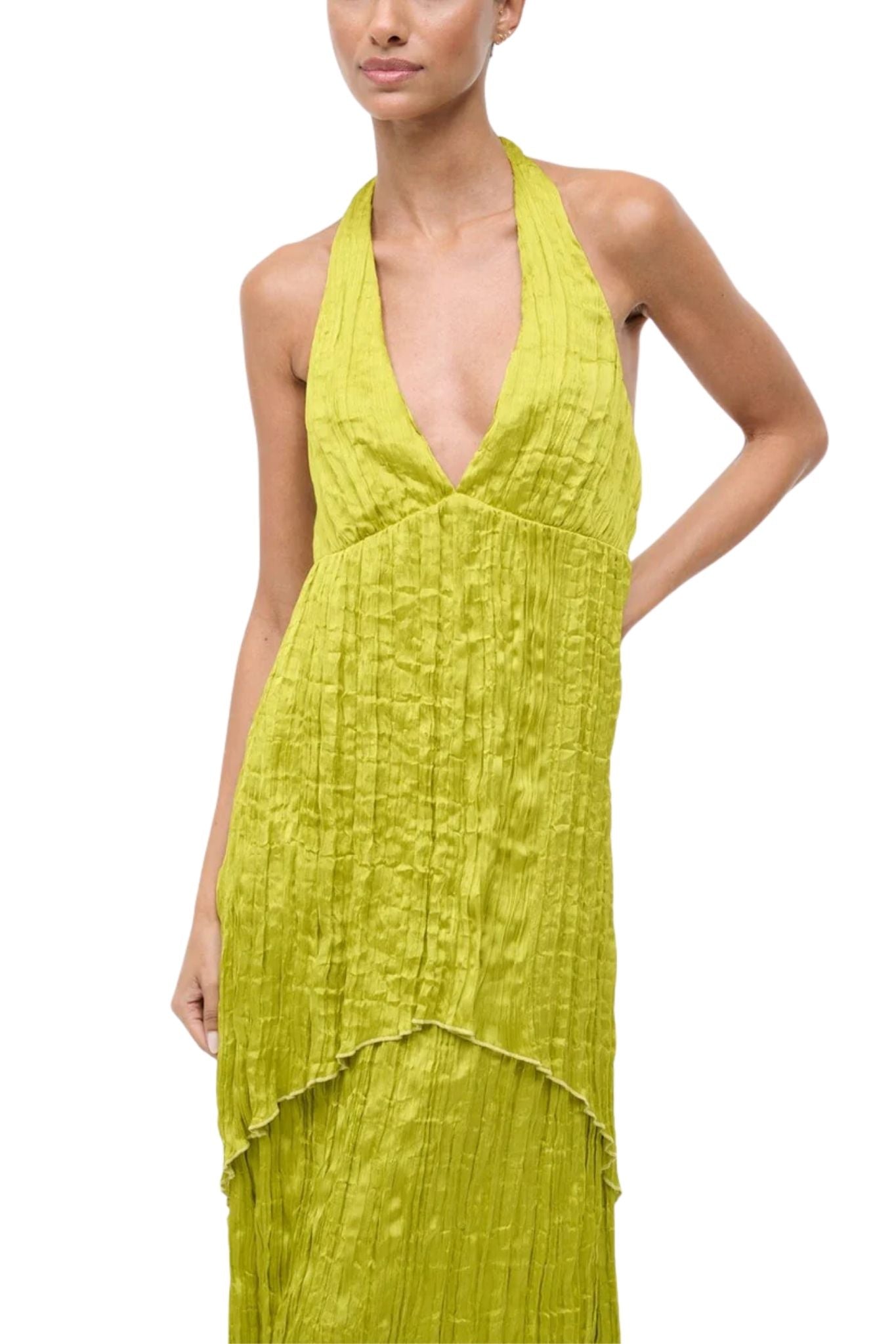 Staud Laurie Dress - Vermillion