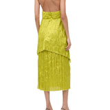 Staud Laurie Dress - Vermillion