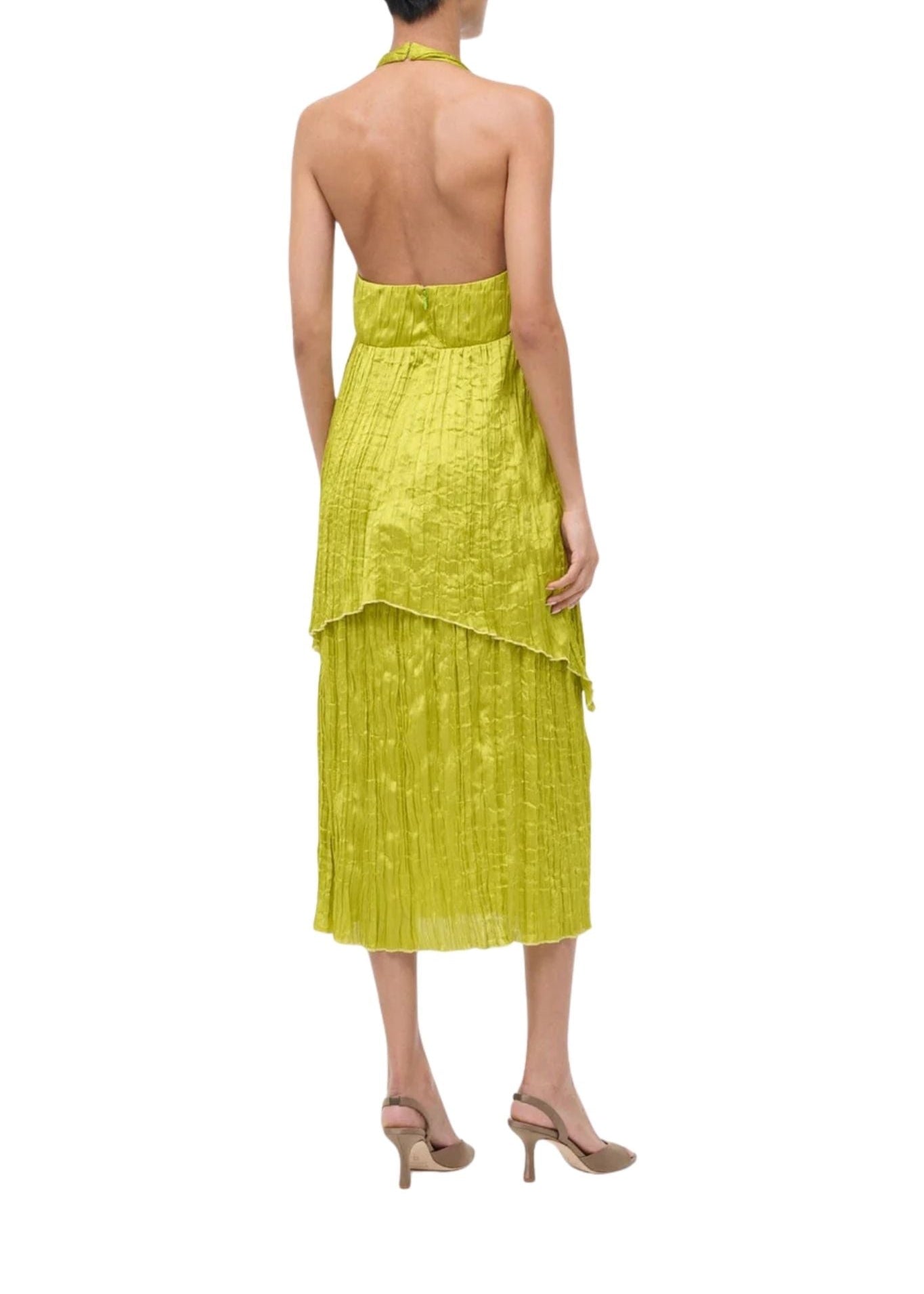 Staud Laurie Dress - Vermillion