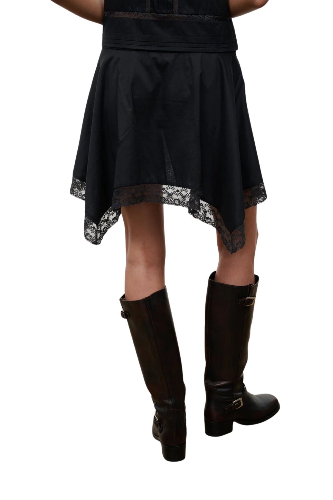 Staud Layla Skirt - Vermillion