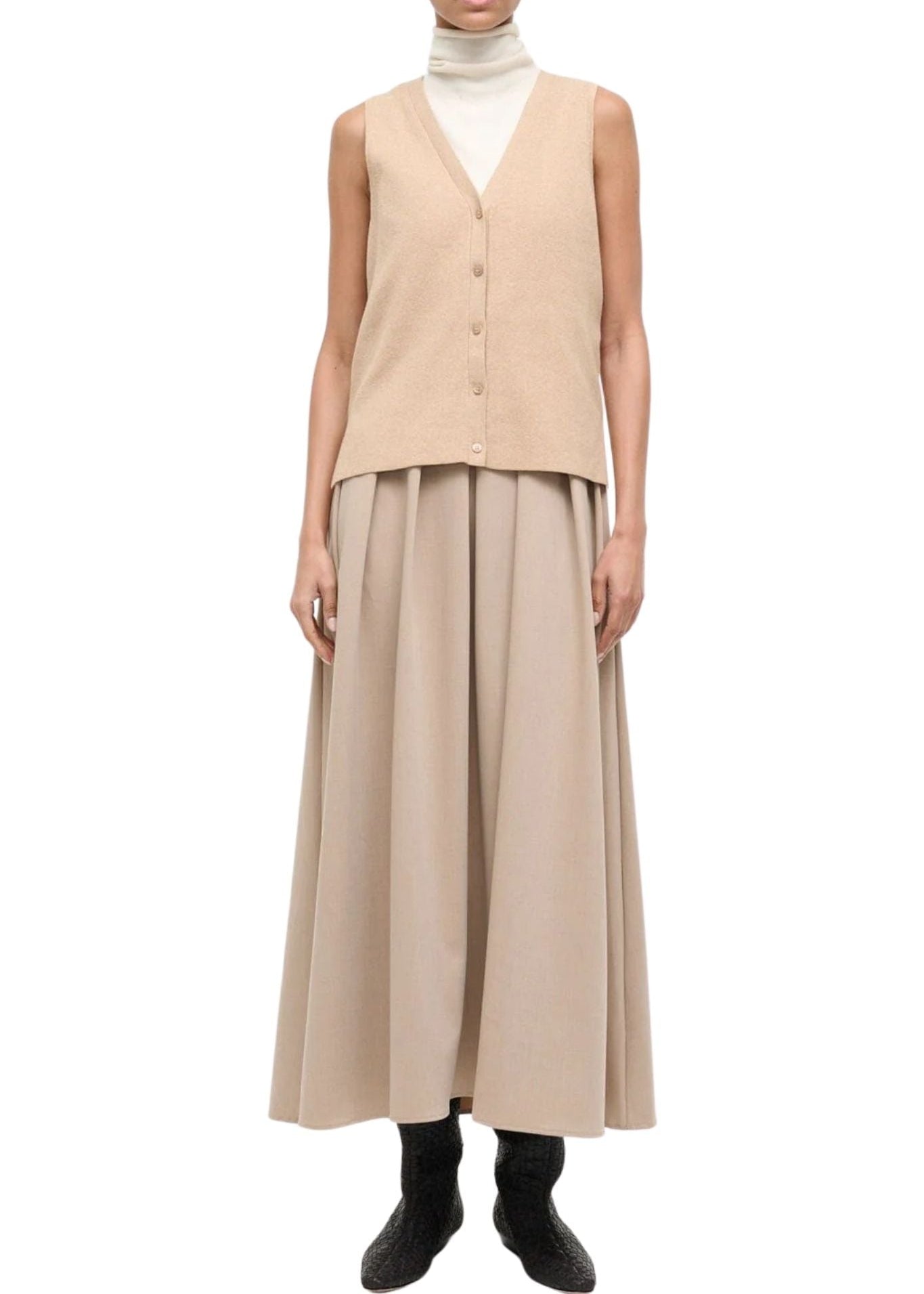 Staud Madeline Dress - Vermillion