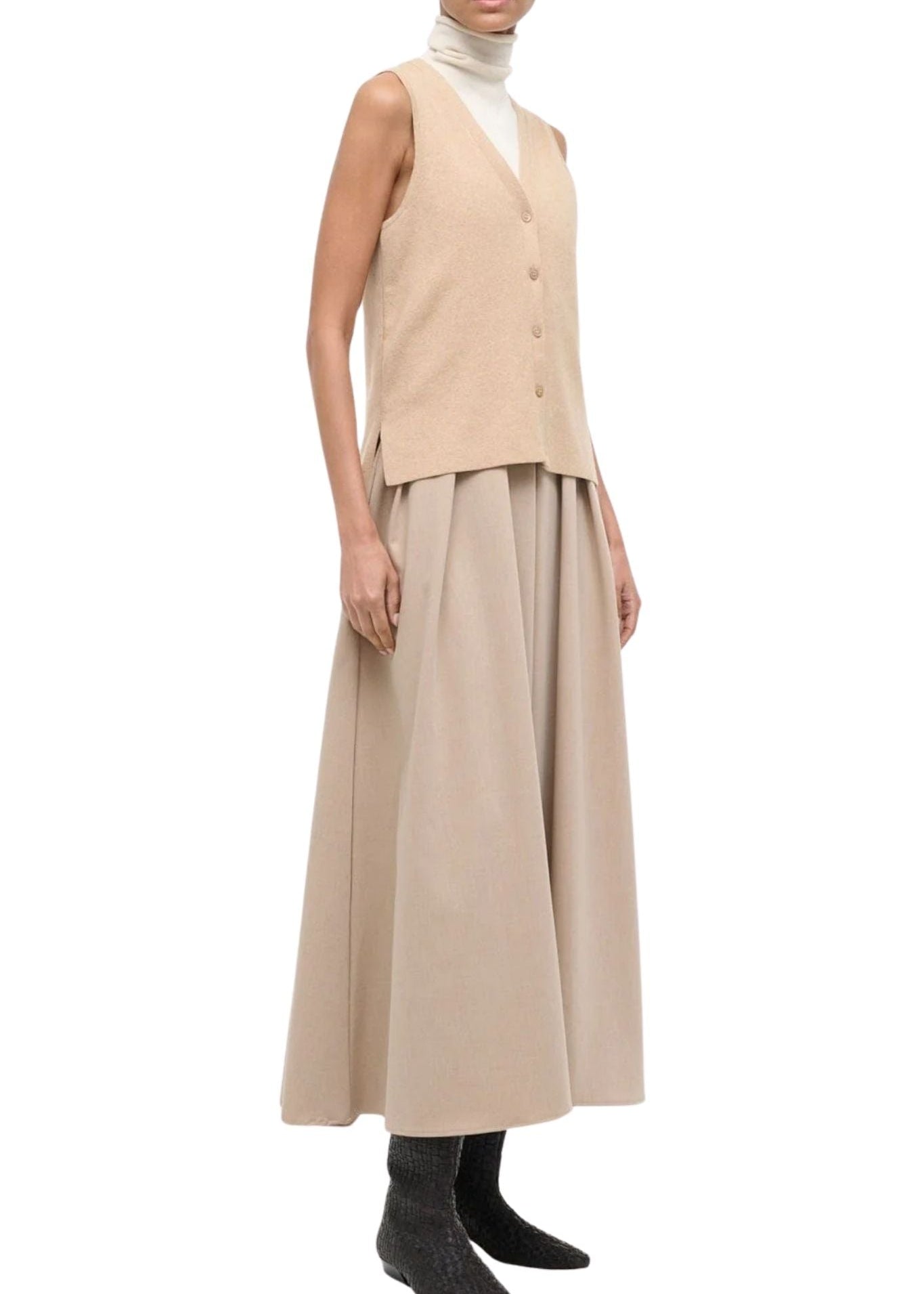 Staud Madeline Dress - Vermillion