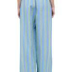 Staud Mateo Linen Pant - Vermillion