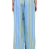 Staud Mateo Linen Pant - Vermillion