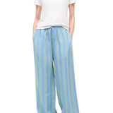 Staud Mateo Linen Pant - Vermillion