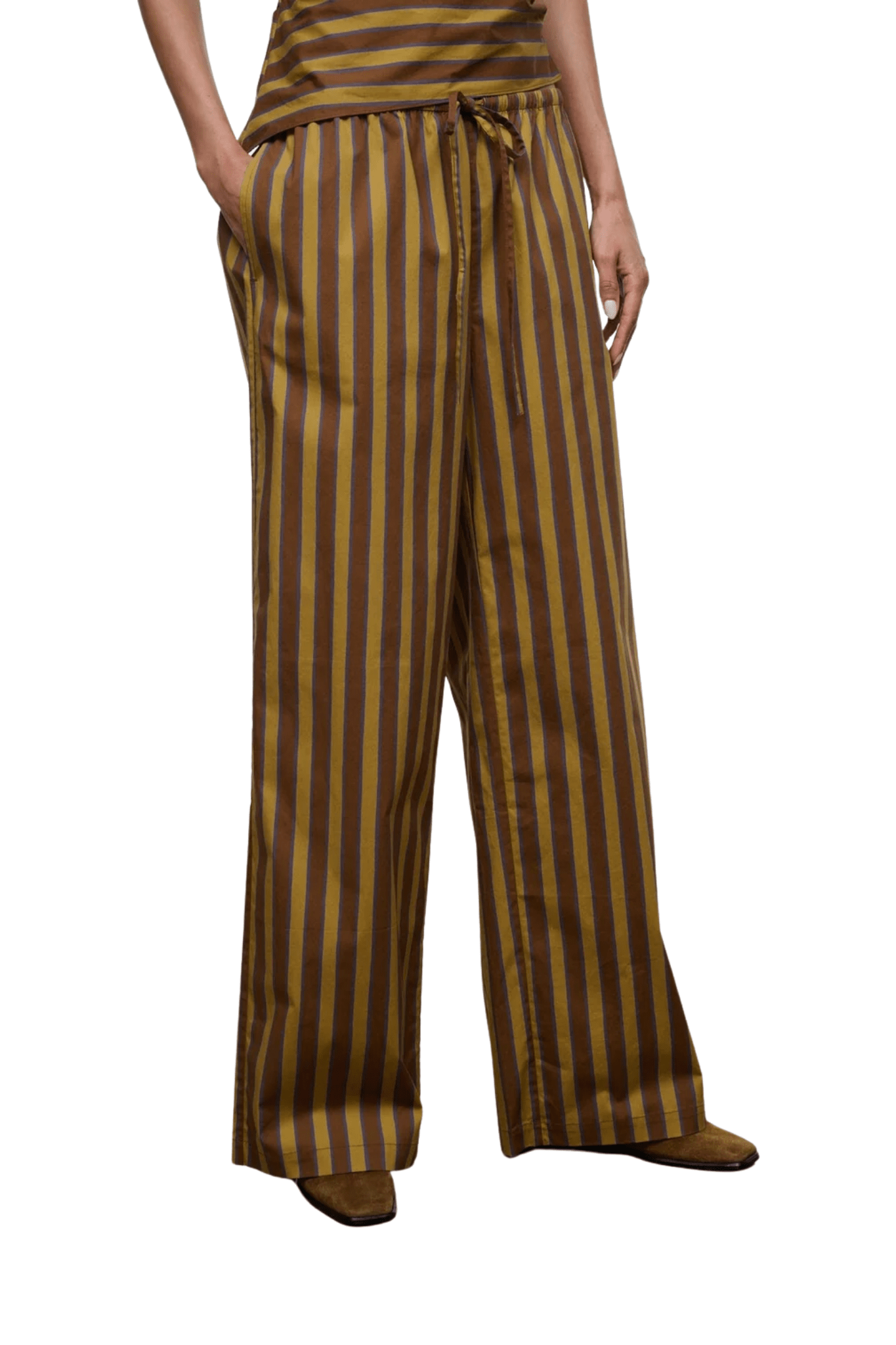 Staud Mateo Pant - Vermillion