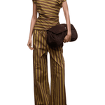 Staud Mateo Pant - Vermillion