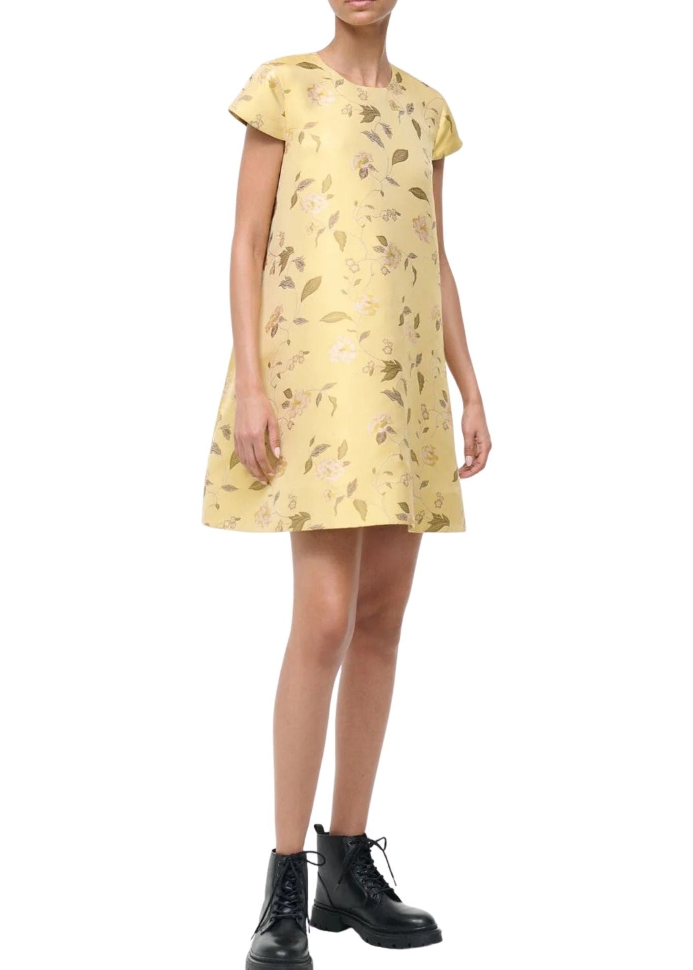 Staud Mia Dress - Vermillion