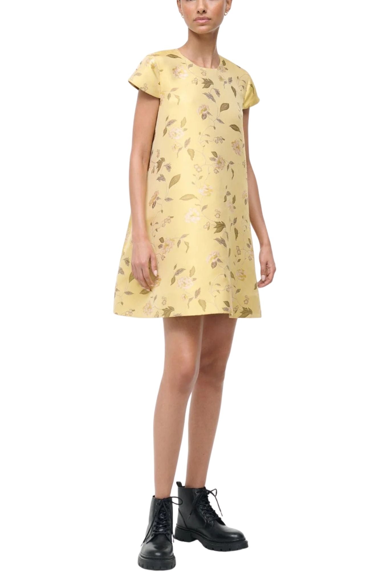 Staud Mia Dress - Vermillion